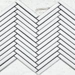 SMALL-KITKAT-WHITE-MATTE-HERRINGBONE-PATTERN-12X92X8MM-