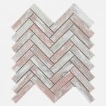 Nova pink L herringbone